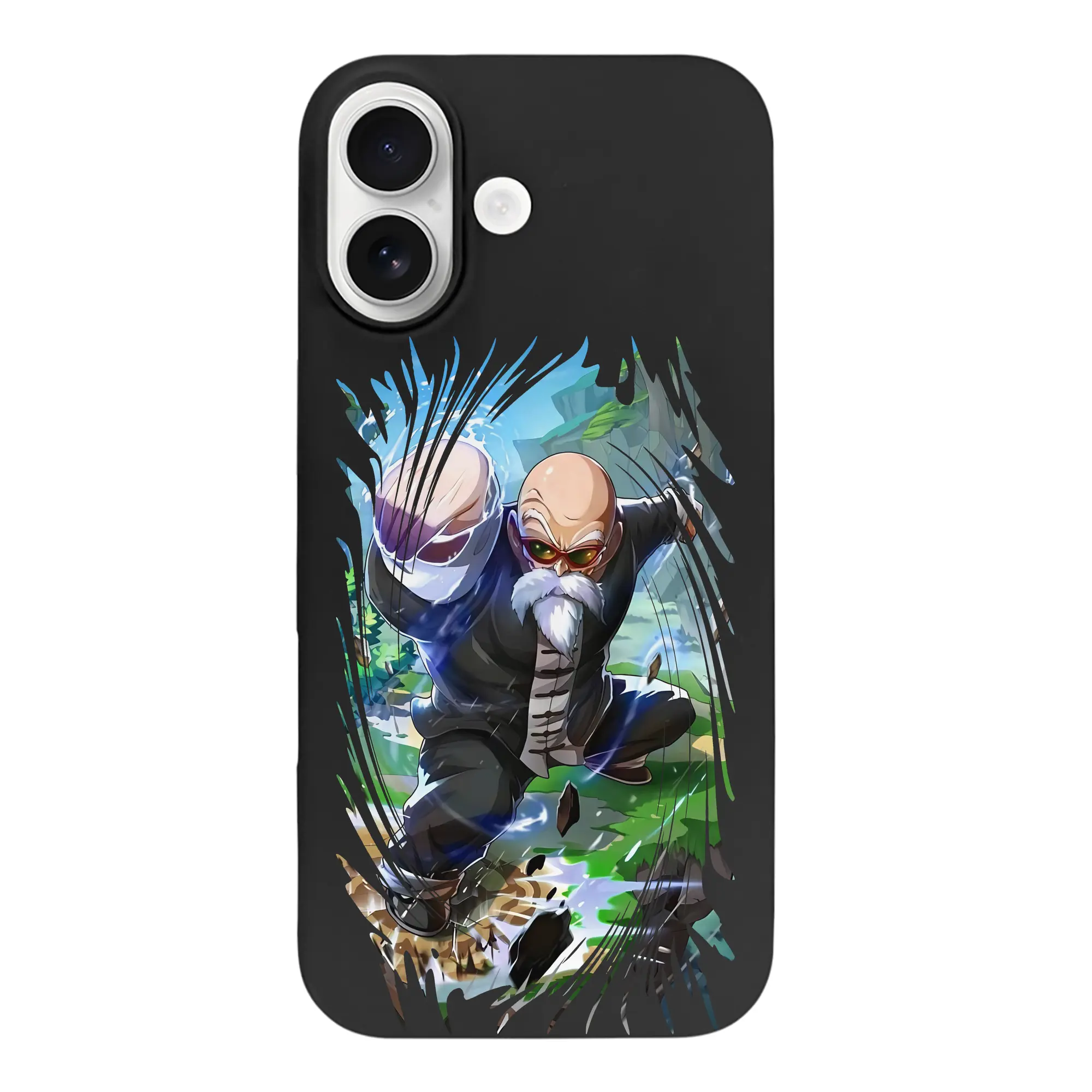 ドラゴンボール グッズ 亀仙人 - iPhone 17 シリーズ シリコンケース 薄型 耐衝撃 指紋防止 ソフトタッチカバー 精密フィット 傷防止 保護ケース iPhone 17/17 Air/17 Pro/17 Pro Max 対応